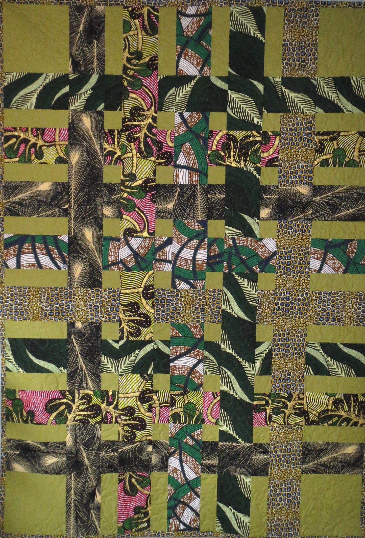 LC Green Quilt No 1