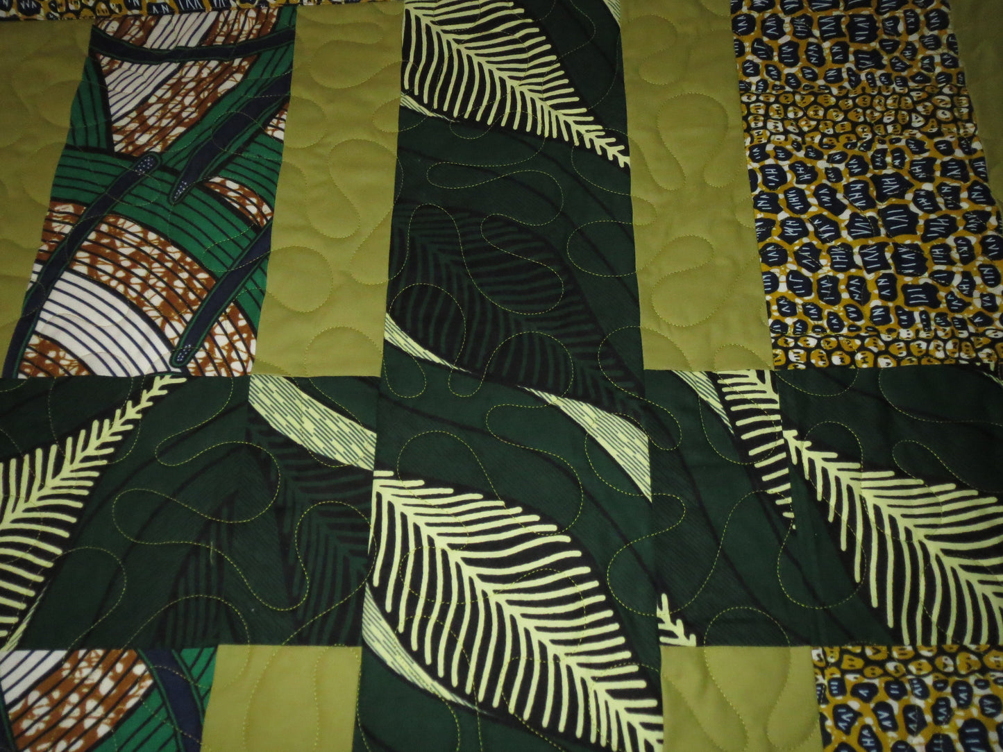 LC Green Quilt No 1