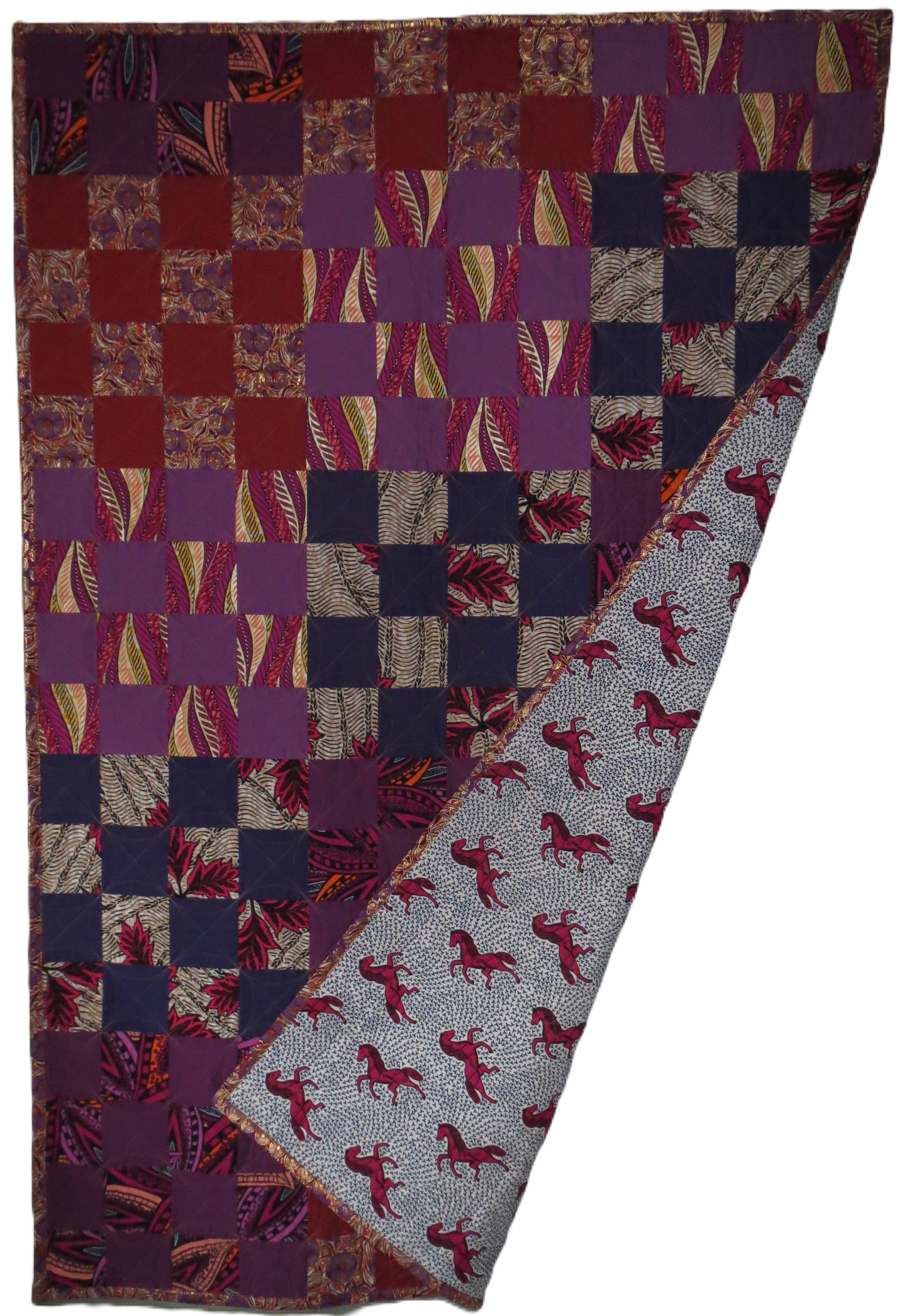 LC Purple Quilt No 1