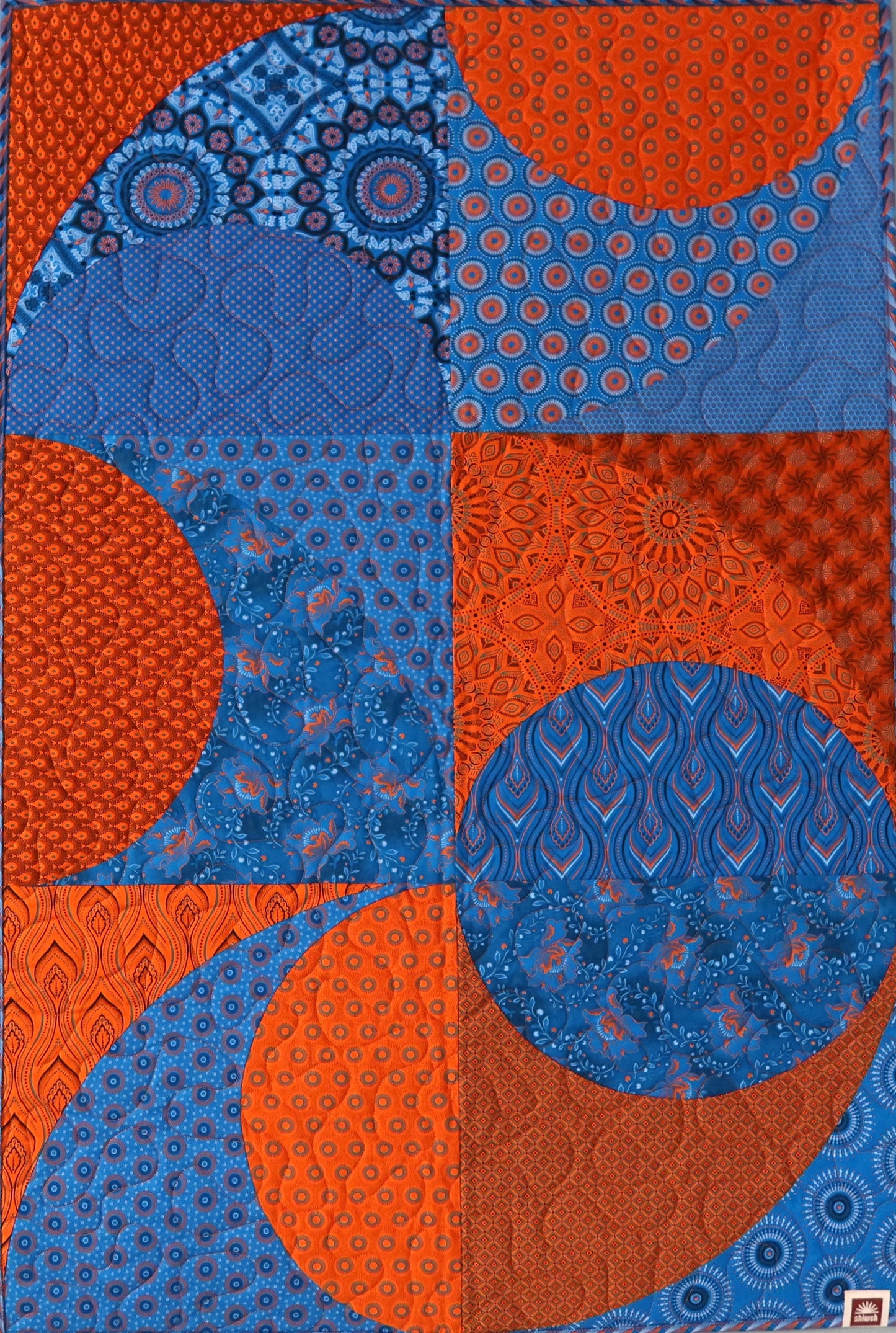 SH Turquoise & Orange Baby No 2