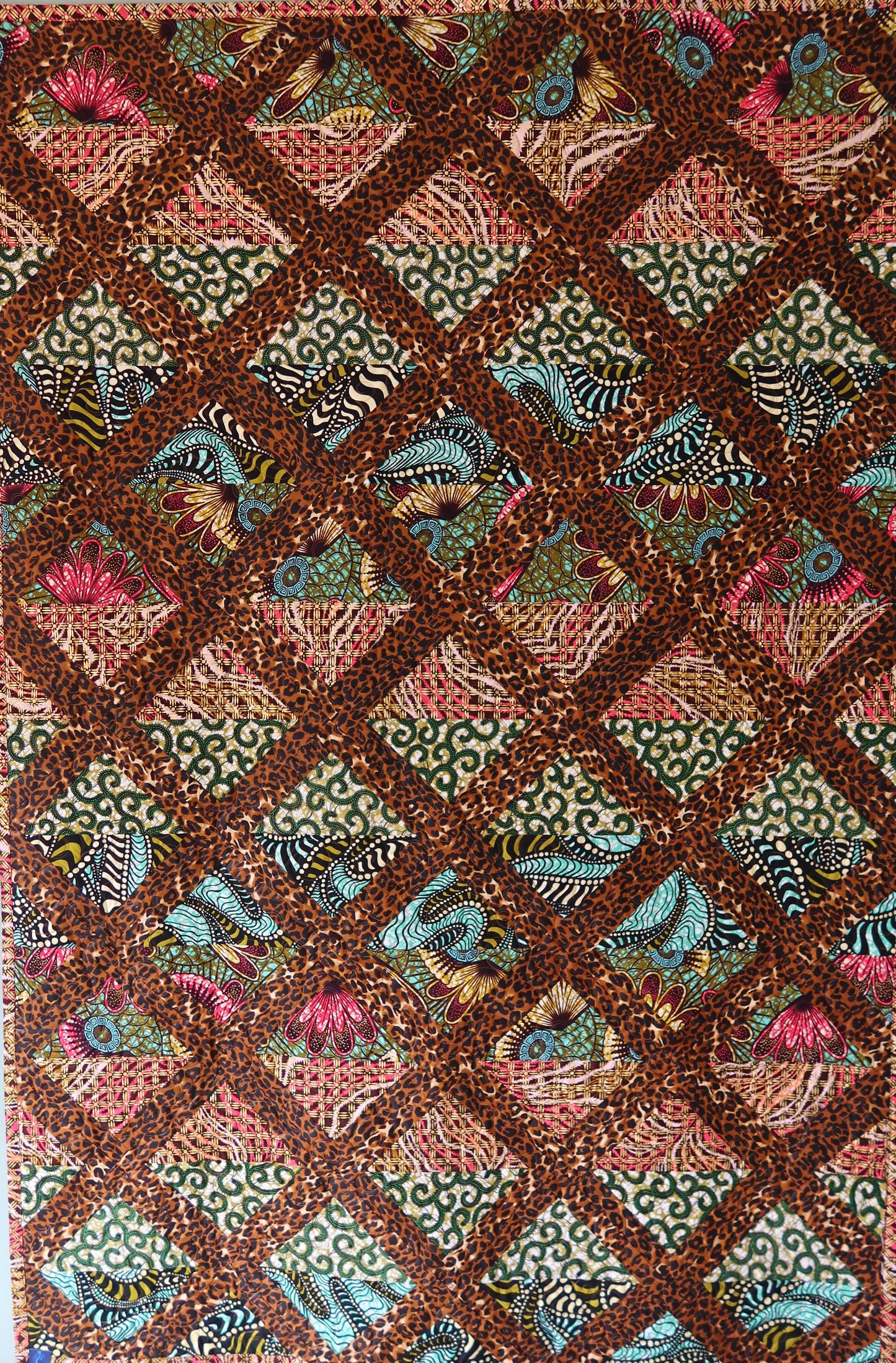 LC Turquoise Quilt No 1