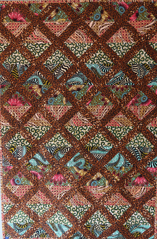LC Turquoise Quilt No 1