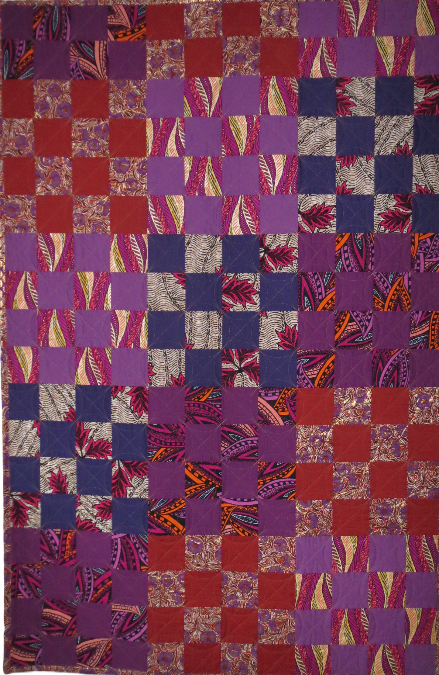 LC Purple Quilt No 1