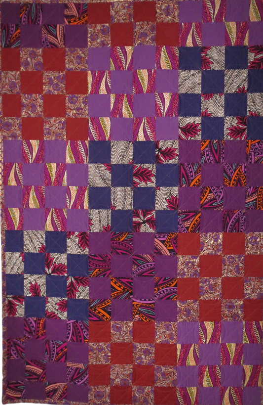 LC Purple Quilt No 1