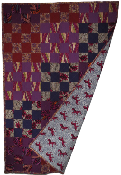 LC Purple Quilt No 1