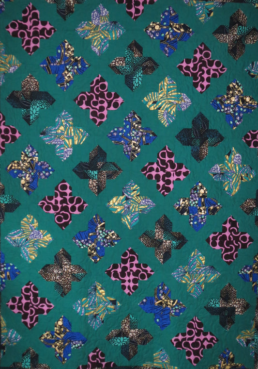 LC Teal Quilt No 1