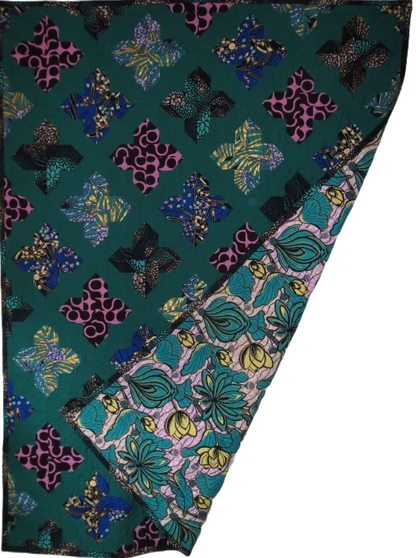 LC Teal Quilt No 1