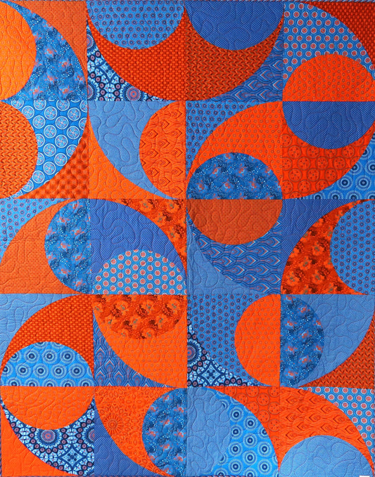 SH Turquoise & Orange Single No 1