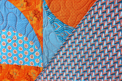 SH Turquoise & Orange Single No 1